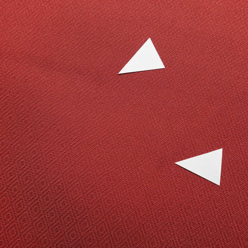 名古屋帯 太鼓柄 良品 正絹 幾何学柄・抽象柄 名古屋仕立て なごや帯 リサイクル帯 帯 ピンク_画像16