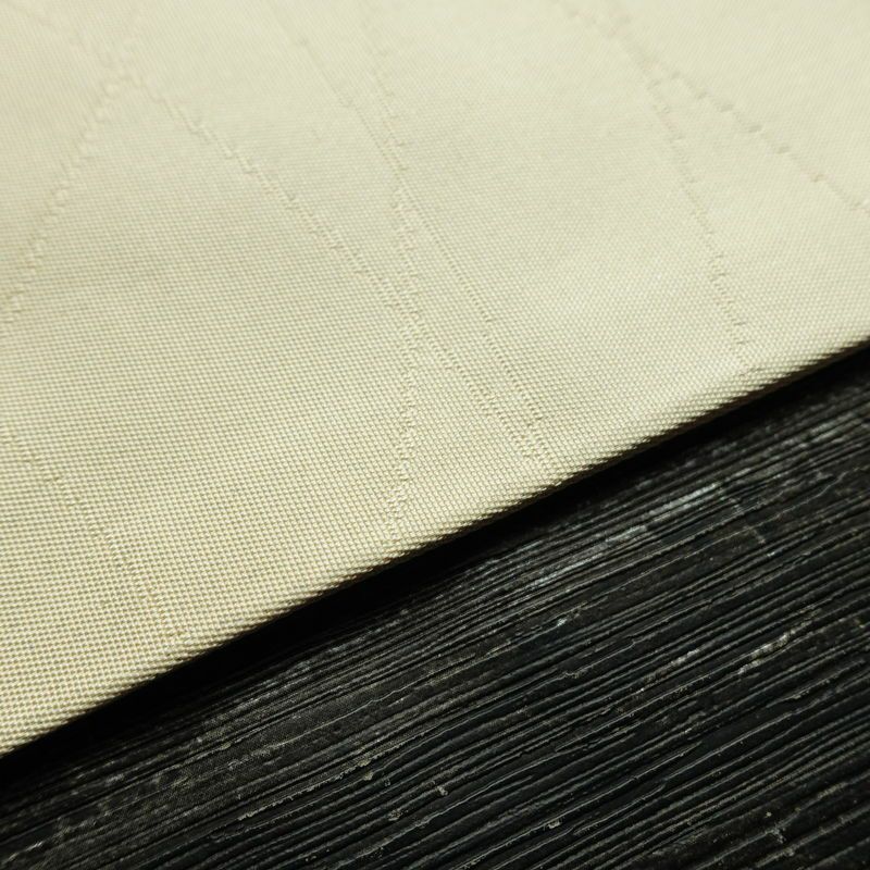 名古屋帯 太鼓柄 正絹 花柄 名古屋仕立て なごや帯 リサイクル帯 帯 金糸 銀糸 クリーム_画像12