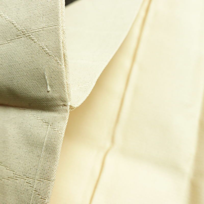 名古屋帯 太鼓柄 正絹 花柄 名古屋仕立て なごや帯 リサイクル帯 帯 金糸 銀糸 クリーム_画像19