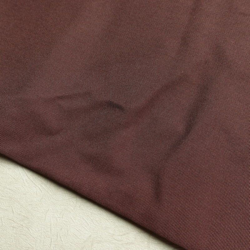 名古屋帯 太鼓柄 正絹 幾何学柄・抽象柄 名古屋仕立て なごや帯 リサイクル帯 帯 シンプル 小豆・エンジ_画像14