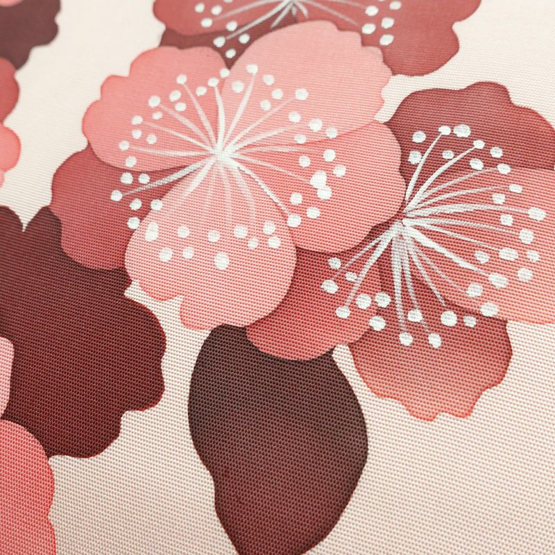 名古屋帯 太鼓柄 正絹 花柄 名古屋仕立て なごや帯 リサイクル帯 帯 シンプル 桜 ピンク_画像3