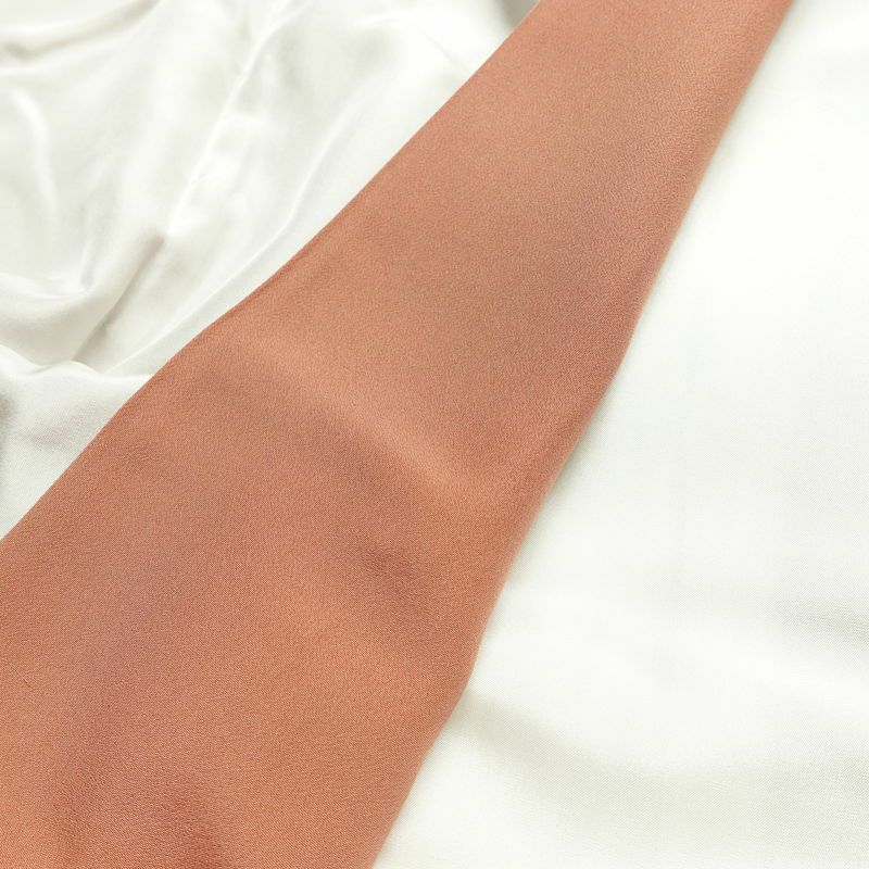 訪問着 縮緬 一つ紋付き 伊達衿付き 正絹 風景柄 袷仕立て 身丈155cm 裄丈63cm リサイクル着物 着物 箔 入学式 卒業式 七五三 お宮参り フォーマル 共八掛 上品 くすみピンク ピンク_画像20