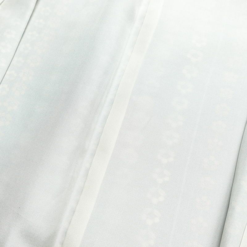 小紋 総柄 正絹 縞柄・線柄 袷仕立て 身丈156.5cm 裄丈64cm リサイクル着物 着物 紫・藤色_画像17