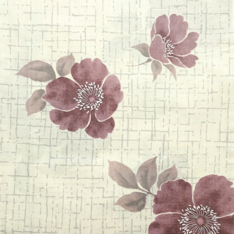 新品 浴衣 帯 2点セット 女性用 綿 平織 古典柄 浴衣 半幅帯 未使用品 小花 くすみピンク_画像4