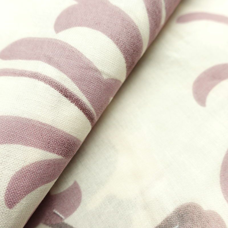 新品 浴衣 帯 2点セット 女性用 綿 平織 古典柄 浴衣 半幅帯 未使用品 乱菊 くすみピンク_画像15