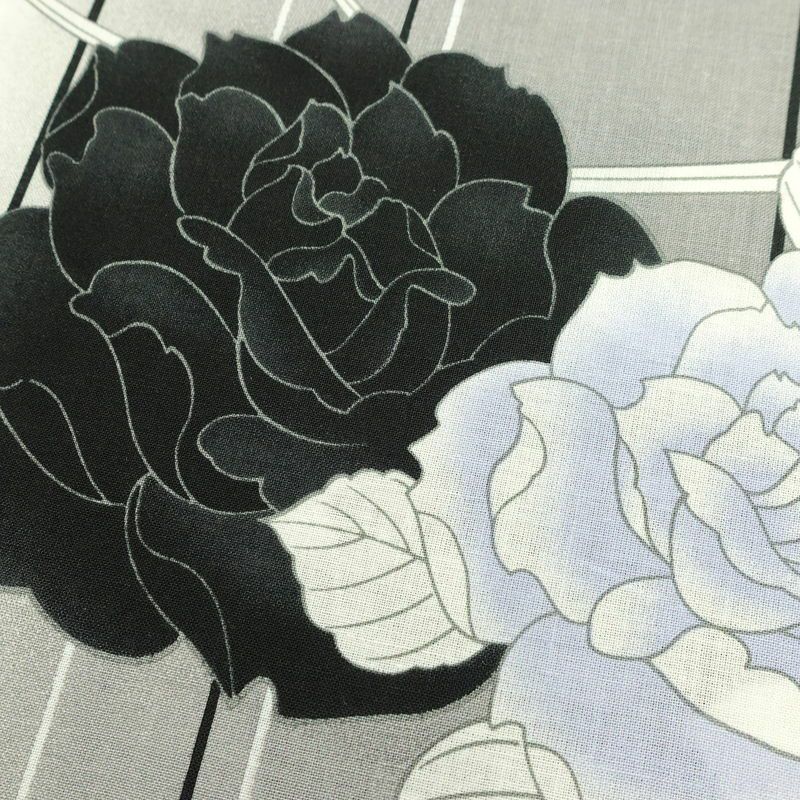 新品 浴衣 帯 2点セット 女性用 綿 平織 古典柄 浴衣 半幅帯 未使用品_画像5