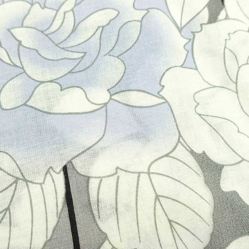 新品 浴衣 帯 2点セット 女性用 綿 平織 古典柄 浴衣 半幅帯 未使用品_画像6