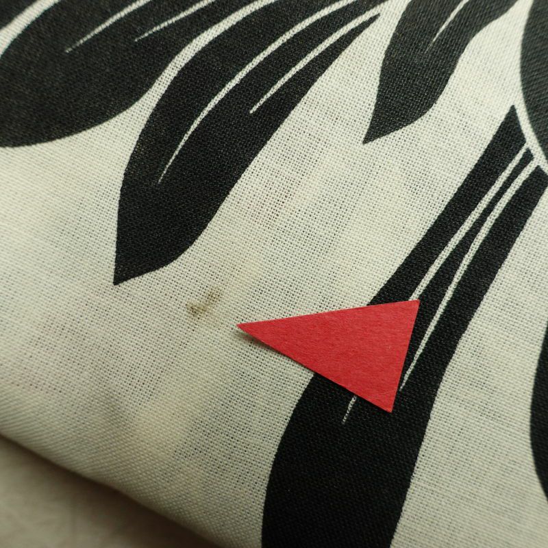 [訳あり]新品 浴衣 帯 2点セット 女性用 綿 平織 古典柄 浴衣 半幅帯 未使用品 菊 赤_画像16