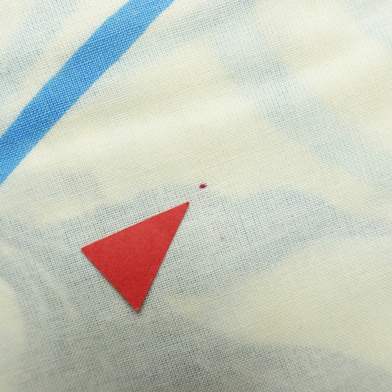 [訳あり]新品 浴衣 帯 2点セット 女性用 綿 平織 古典柄 浴衣 半幅帯 未使用品 金魚 青_画像17