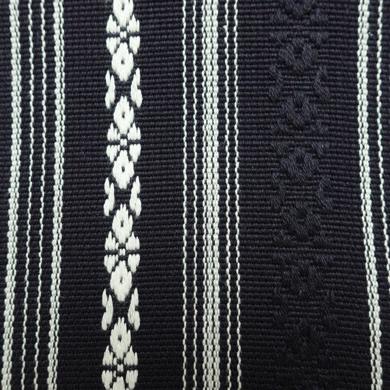 新品 綿角帯 献上柄 男帯 かくおび 手結び 袴下 浴衣 帯 メンズ 未使用品 紺_画像4