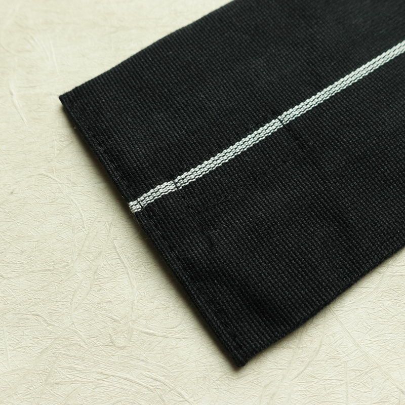 新品 男性用 帯 ワンタッチ角帯 献上柄 角帯 ワンタッチ 浴衣 袴下 かくおび 未使用品 黒_画像14