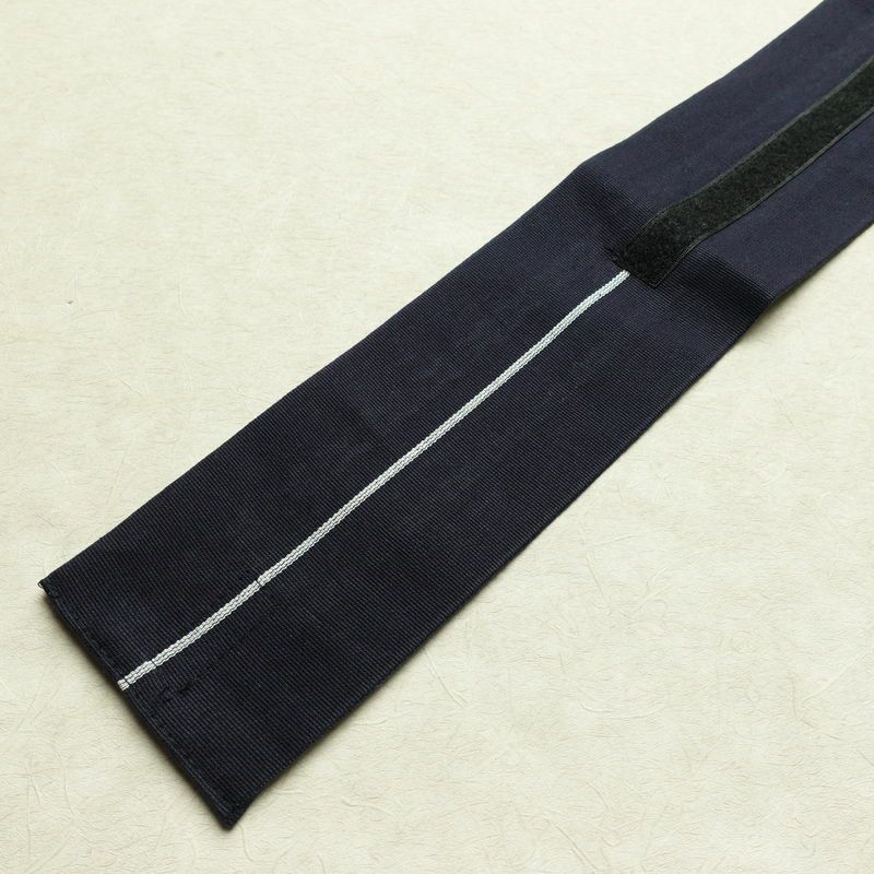 新品 男性用 帯 ワンタッチ角帯 献上柄 角帯 ワンタッチ 浴衣 袴下 かくおび 未使用品 紺_画像15