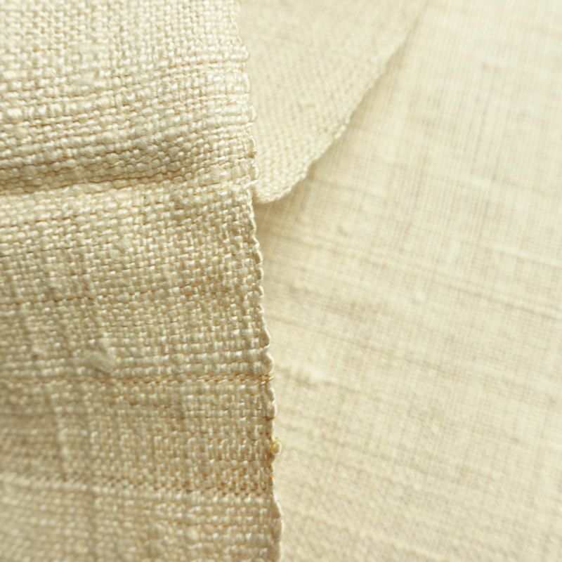 名古屋帯 太鼓柄 正絹 幾何学柄・抽象柄 松葉仕立て なごや帯 リサイクル帯 帯 シンプル 紬地 白_画像18