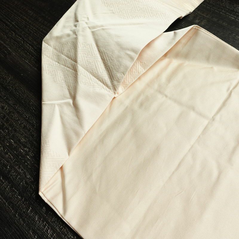 名古屋帯 太鼓柄 正絹 古典柄 名古屋仕立て なごや帯 リサイクル帯 帯 引箔 蝶 ピンク_画像19