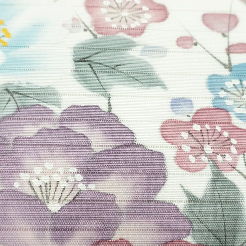 名古屋帯 太鼓柄 美品 夏用 ポリエステル 花柄 名古屋仕立て なごや帯 リサイクル帯 帯 シンプル 白_画像4