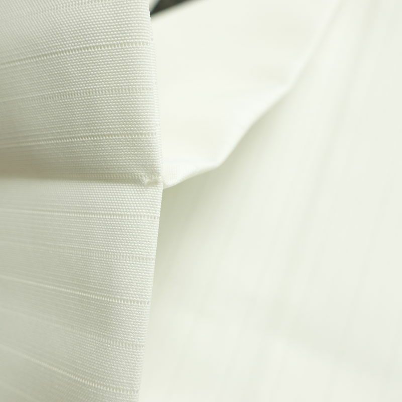 名古屋帯 太鼓柄 美品 夏用 ポリエステル 花柄 名古屋仕立て なごや帯 リサイクル帯 帯 シンプル 白_画像20