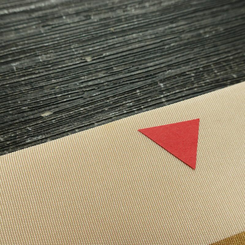 名古屋帯 太鼓柄 正絹 風景柄 名古屋仕立て なごや帯 リサイクル帯 帯 引箔 金彩 ベージュ_画像16