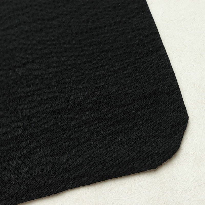 新品 男性用 浴衣 良品 綿 無地 単衣仕立て 身丈148cm 裄丈71.5cm 未使用品 黒_画像17