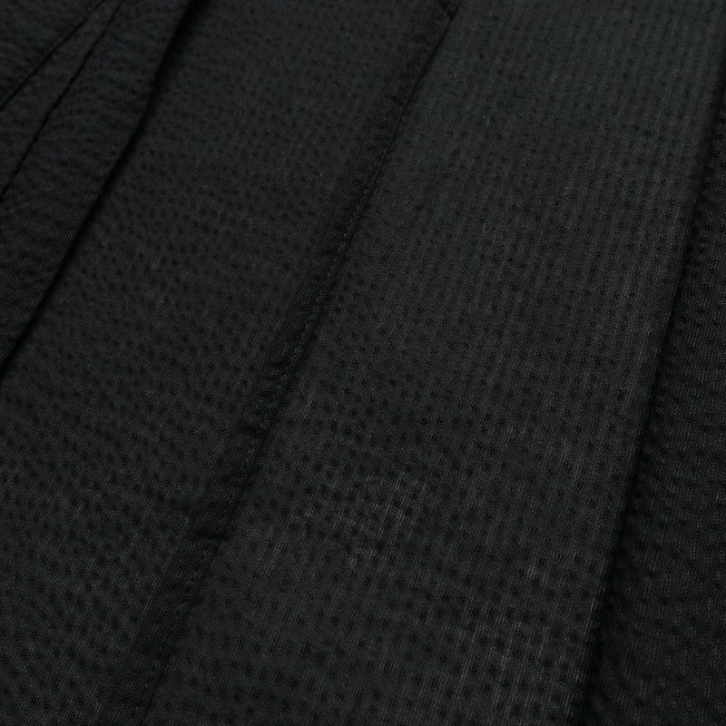 新品 男性用 浴衣 良品 綿 無地 単衣仕立て 身丈148cm 裄丈71.5cm 未使用品 黒_画像21