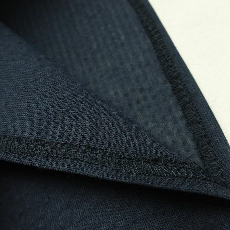 新品 男性用 浴衣 良品 綿 無地 単衣仕立て 身丈145.5cm 裄丈73cm 未使用品 青・紺_画像16