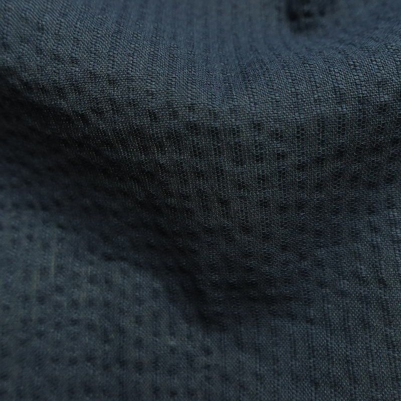 新品 男性用 浴衣 良品 綿 無地 単衣仕立て 身丈145.5cm 裄丈73cm 未使用品 青・紺_画像26