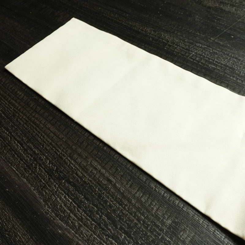 名古屋帯 太鼓柄 正絹 花柄 名古屋仕立て なごや帯 リサイクル帯 帯 シンプル 白_画像17