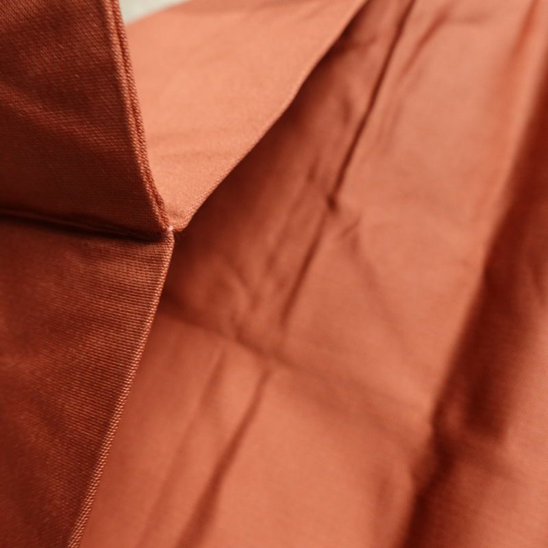 名古屋帯 太鼓柄 正絹 流水・波柄 名古屋仕立て なごや帯 リサイクル帯 帯 引箔 橙_画像20