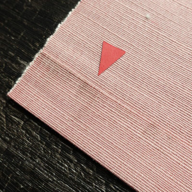 名古屋帯 太鼓柄 正絹 花柄 通し仕立て なごや帯 リサイクル帯 帯 椿 シンプル 多色使い_画像18