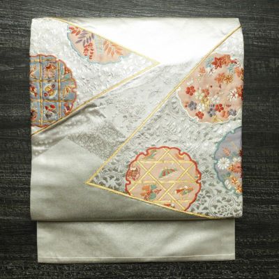 ［名古屋帯］　中古美品　358cm O-596 楽天市場】名古屋帯 未使用の通販