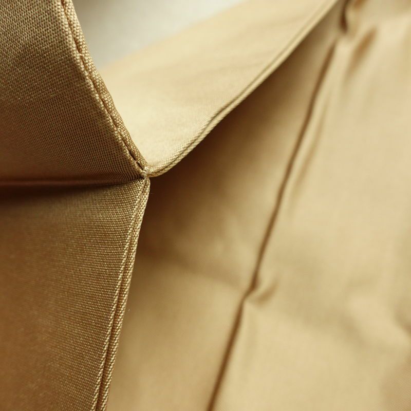 名古屋帯 太鼓柄 正絹 木の葉・植物柄 名古屋仕立て なごや帯 リサイクル帯 帯 芝 ベージュ_画像20