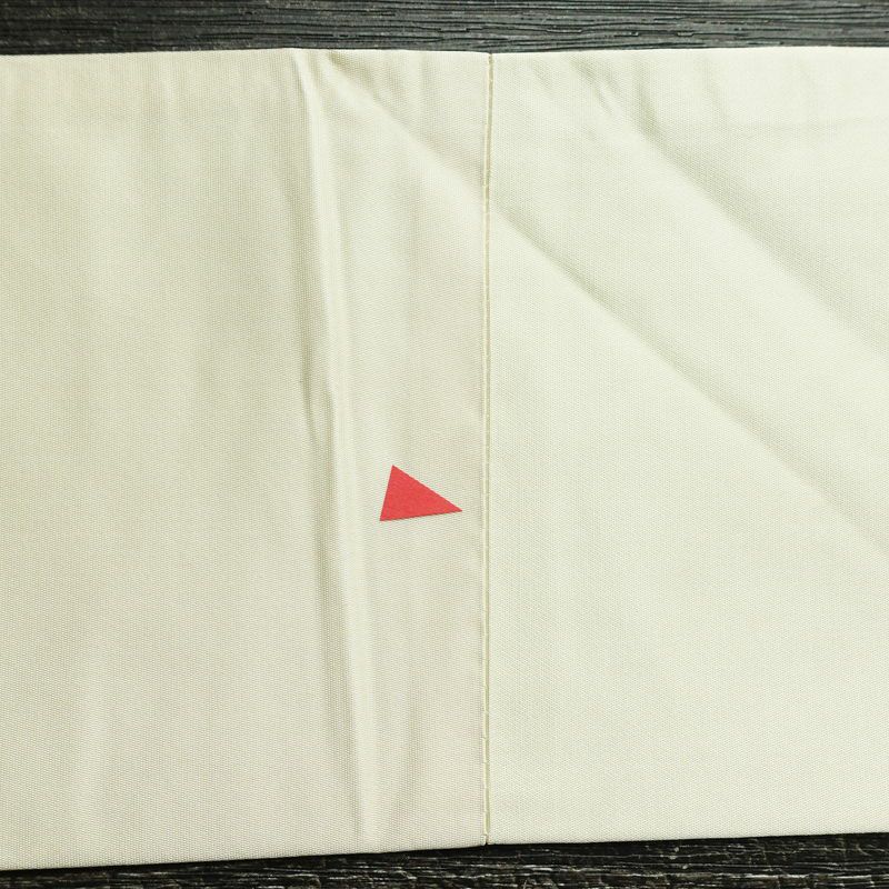 名古屋帯 六通柄 正絹 花柄 名古屋仕立て なごや帯 リサイクル帯 帯 箔 金糸 多色使い_画像16