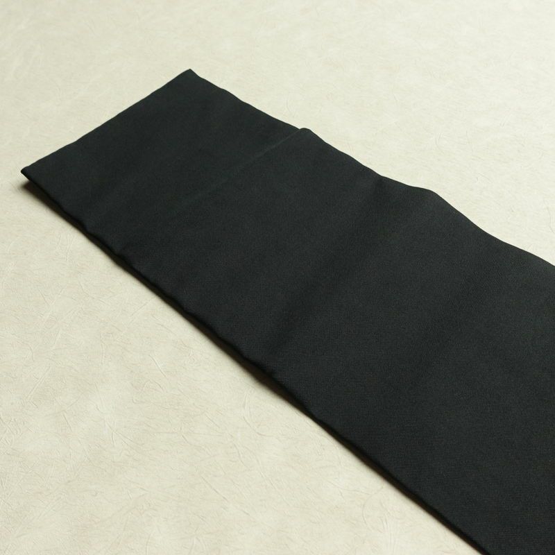 名古屋帯 太鼓柄 正絹 花柄 名古屋仕立て なごや帯 リサイクル帯 帯 黒_画像16