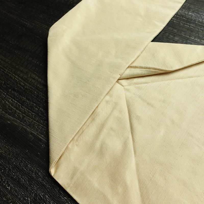 名古屋帯 太鼓柄 正絹 古典柄 名古屋仕立て なごや帯 リサイクル帯 帯 ベージュ_画像18