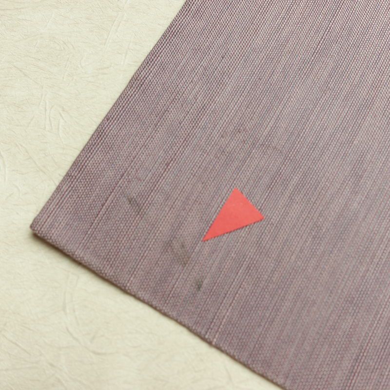 名古屋帯 太鼓柄 正絹 花柄 名古屋仕立て なごや帯 リサイクル帯 帯 紫・藤色_画像16