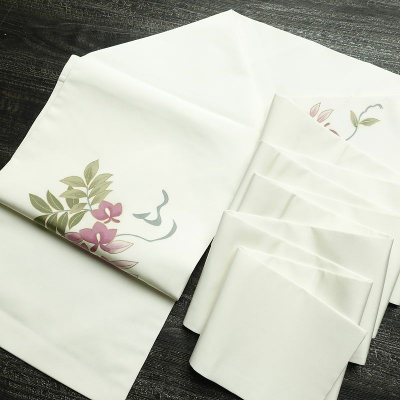 名古屋帯 太鼓柄 正絹 花柄 名古屋仕立て なごや帯 リサイクル帯 帯 金彩 シンプル 白_画像18