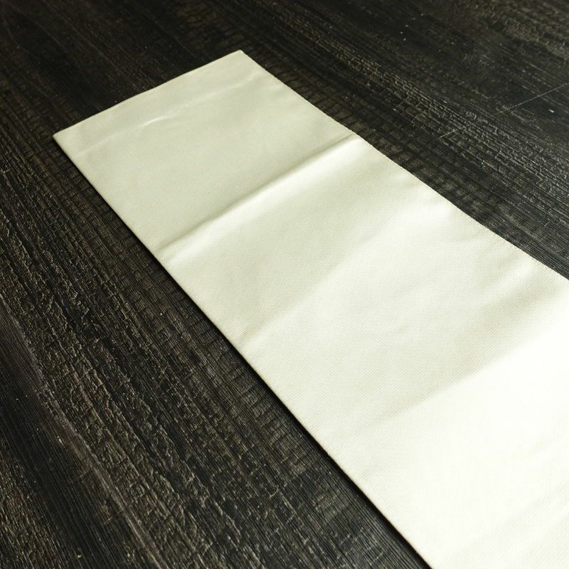 名古屋帯 六通柄 正絹 古典柄 名古屋仕立て なごや帯 リサイクル帯 帯 白_画像18