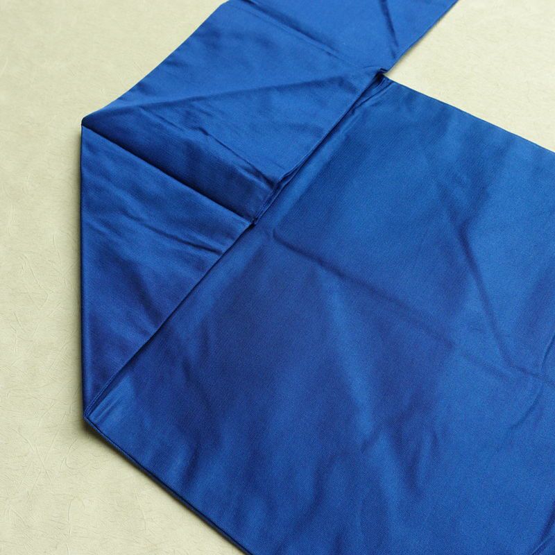 名古屋帯 太鼓柄 正絹 花柄 名古屋仕立て なごや帯 リサイクル帯 帯 箔 金糸 銀糸 青・紺_画像20