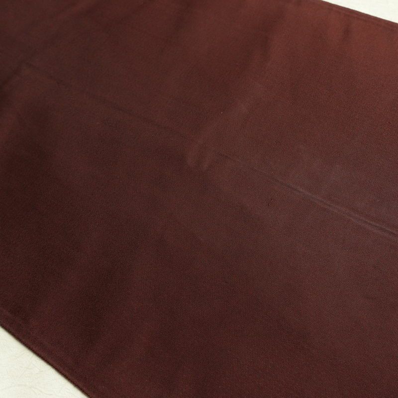 名古屋帯 太鼓柄 正絹 亀甲柄 通し仕立て なごや帯 リサイクル帯 帯 青海波 引箔 茶_画像17