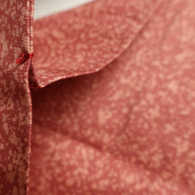 名古屋帯 太鼓柄 正絹 幾何学柄・抽象柄 名古屋仕立て なごや帯 リサイクル帯 帯 合皮 モダン ピンク_画像20