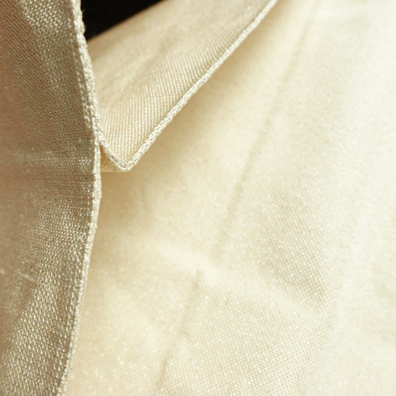 名古屋帯 太鼓柄 良品 正絹 古典柄 名古屋仕立て なごや帯 リサイクル帯 帯 金糸 シンプル 白_画像20