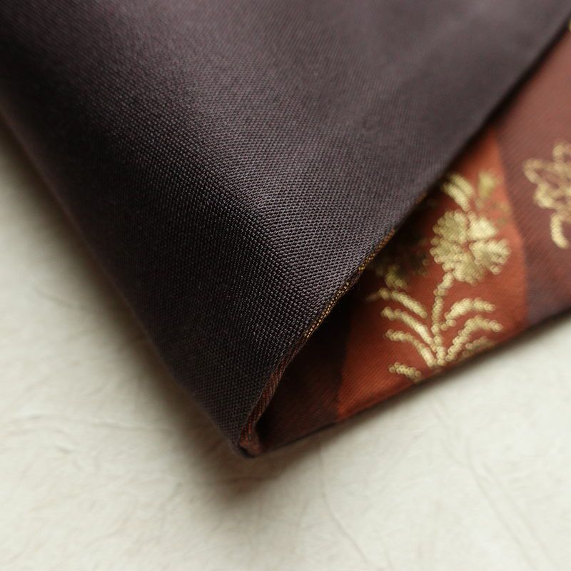 名古屋帯 太鼓柄 正絹 古典柄 名古屋仕立て なごや帯 リサイクル帯 帯 箔 多色使い_画像11