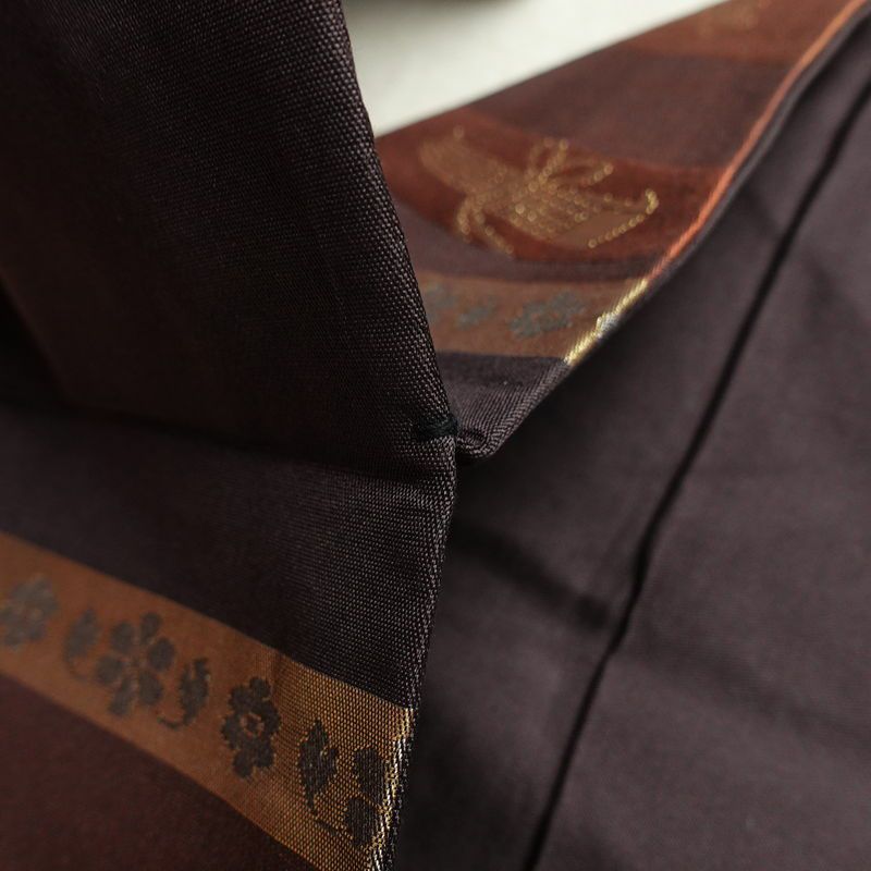 名古屋帯 太鼓柄 正絹 古典柄 名古屋仕立て なごや帯 リサイクル帯 帯 箔 多色使い_画像20