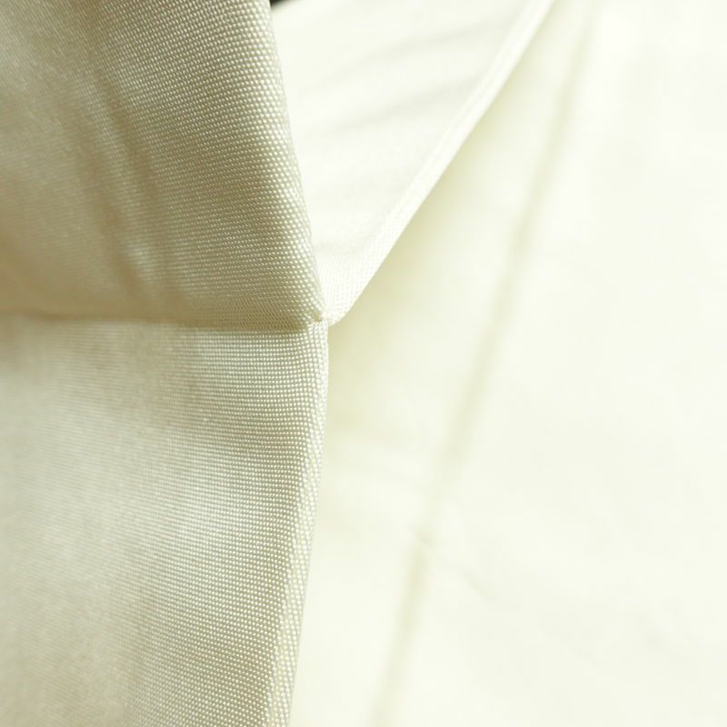 名古屋帯 押し花 太鼓柄 正絹 花柄 名古屋仕立て なごや帯 リサイクル帯 帯 モダン 洒落 白_画像20