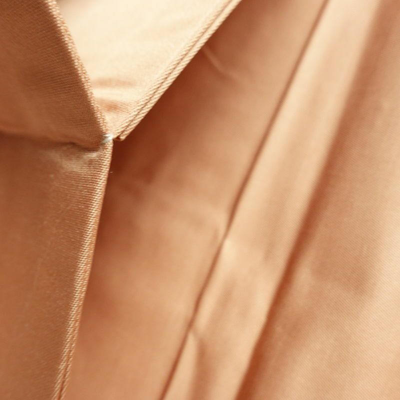 名古屋帯 太鼓柄 良品 正絹 幾何学柄・抽象柄 名古屋仕立て なごや帯 リサイクル帯 帯 ピンクベージュ ベージュ_画像19