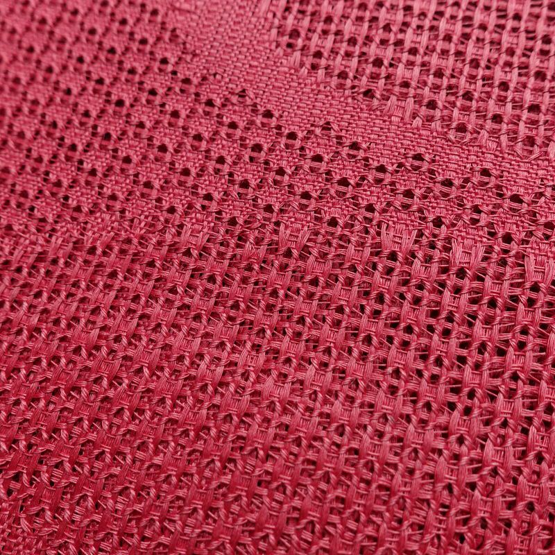 名古屋帯 全通柄 良品 夏用 正絹 流水・波柄 松葉仕立て なごや帯 リサイクル帯 帯 ピンク_画像5