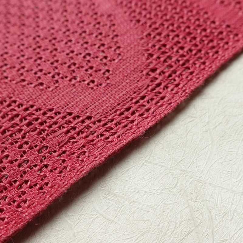 名古屋帯 全通柄 良品 夏用 正絹 流水・波柄 松葉仕立て なごや帯 リサイクル帯 帯 ピンク_画像12