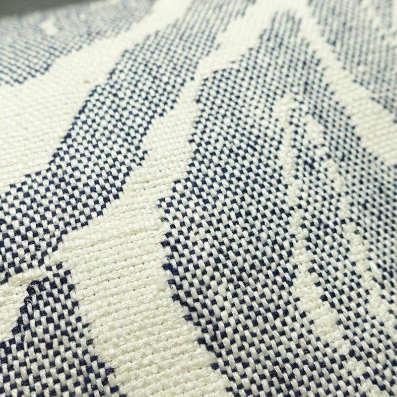 名古屋帯 六通柄 正絹 木の葉・植物柄 名古屋仕立て なごや帯 リサイクル帯 帯 モダン 紬地 白_画像5