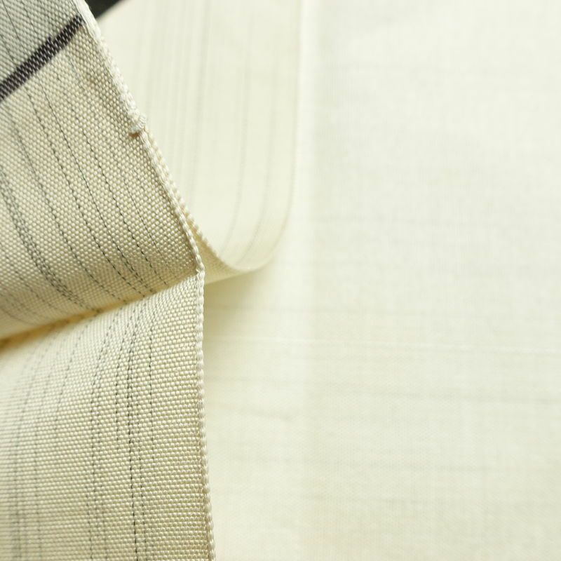 名古屋帯 六通柄 正絹 古典柄 松葉仕立て なごや帯 リサイクル帯 帯 グレー_画像19