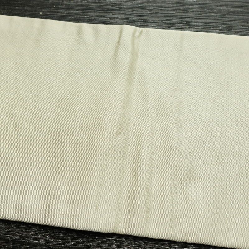 名古屋帯 六通柄 正絹 古典柄 名古屋仕立て なごや帯 リサイクル帯 帯 グレー_画像14