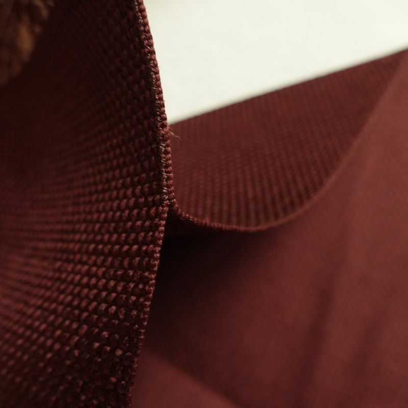 名古屋帯 六通柄 正絹 幾何学柄・抽象柄 松葉仕立て なごや帯 リサイクル帯 帯 茶_画像17